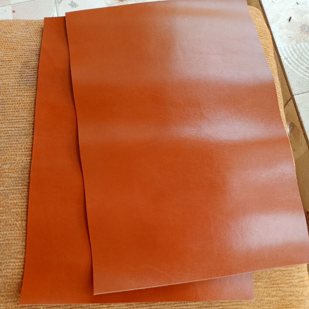 Kulit Sapi Pull Up Tan Kulit Sapi Asli Lembaran