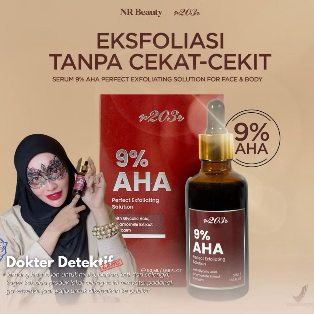N203R 9% AHA Peeling Serum Perfect Exfoliating Solution 50ML