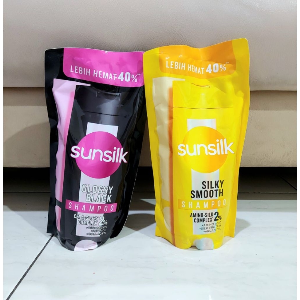 SUNSILK Shampoo Pouch Refill 900ml - Sunsilk Refill Shampoo