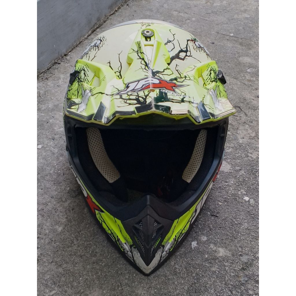 JPX Helmet Motocross/Cross "Fullmoon B14st" SNI