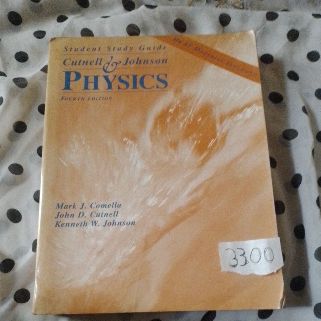 student study guide cutnell &johnson physics