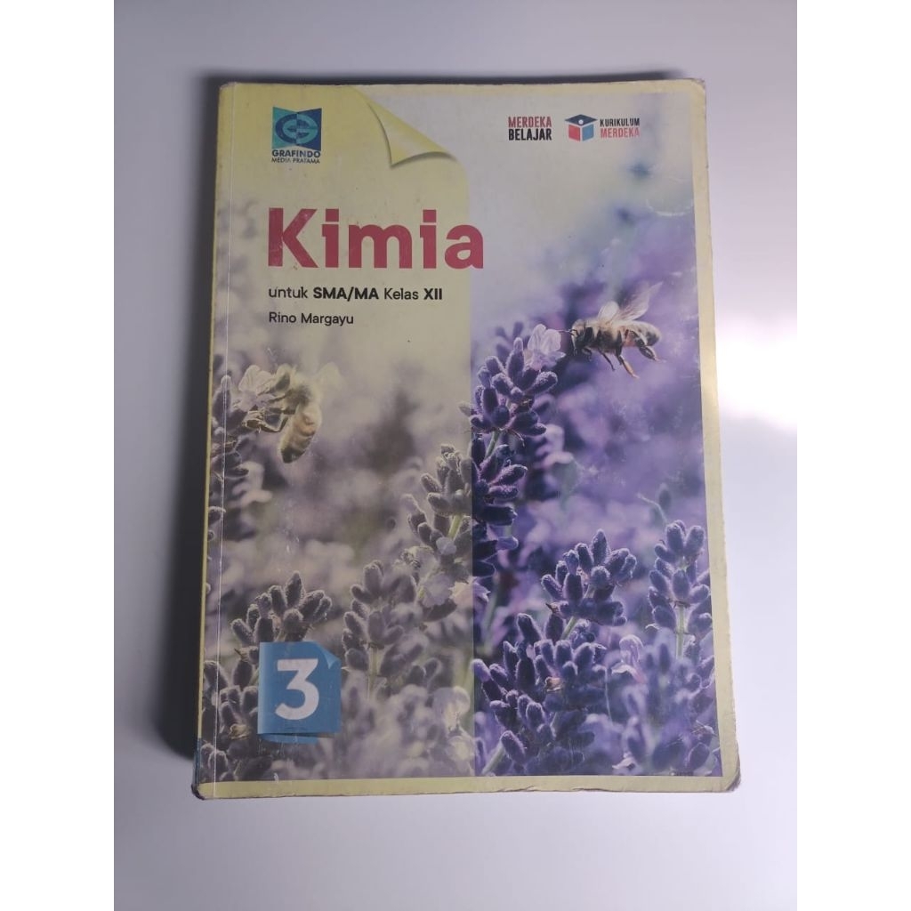 buku kimia kelas 3/12  SMA penerbit Grafindo kurikulum merdeka