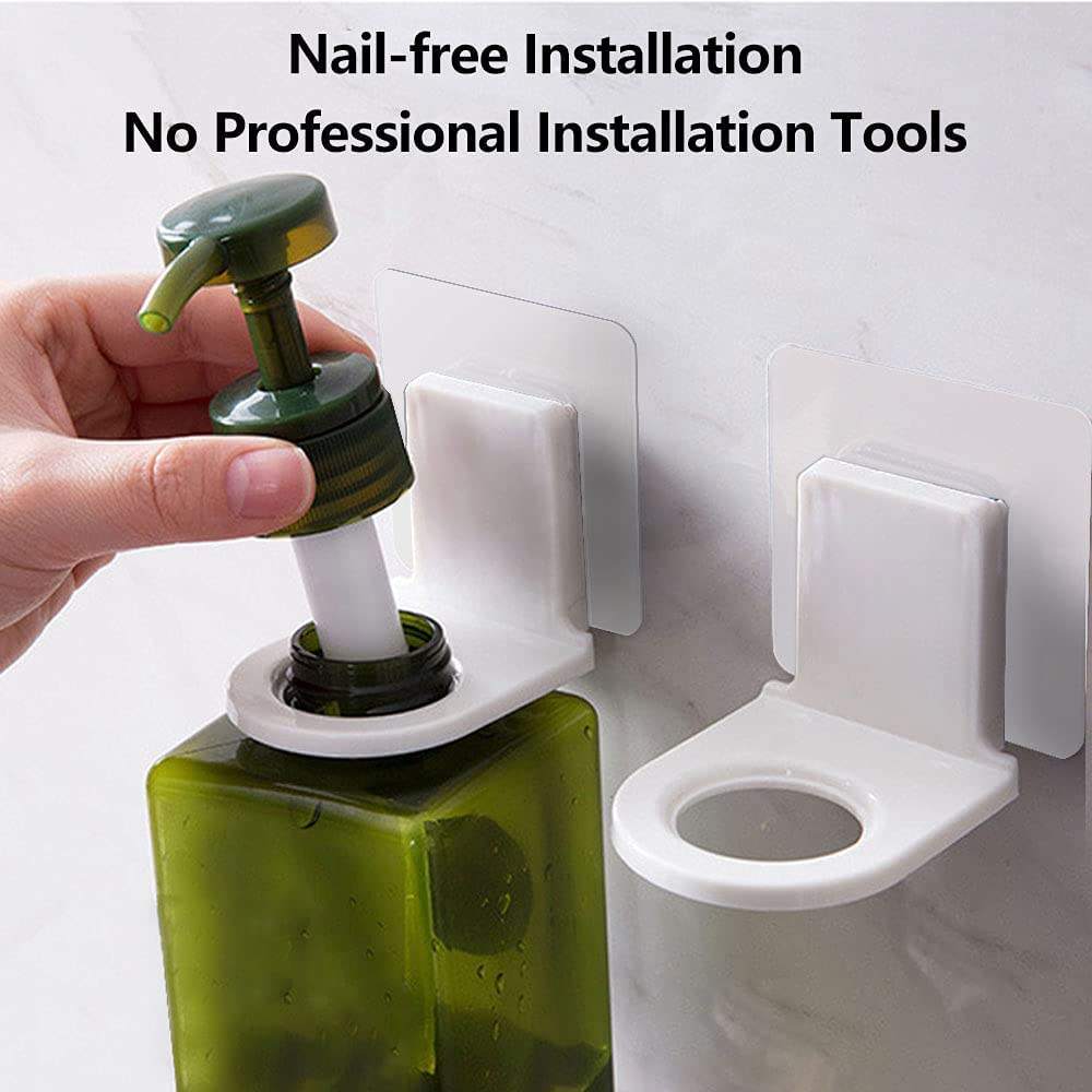 Gantungan Botol Sabun Dinding Perekat Kuat Transparant