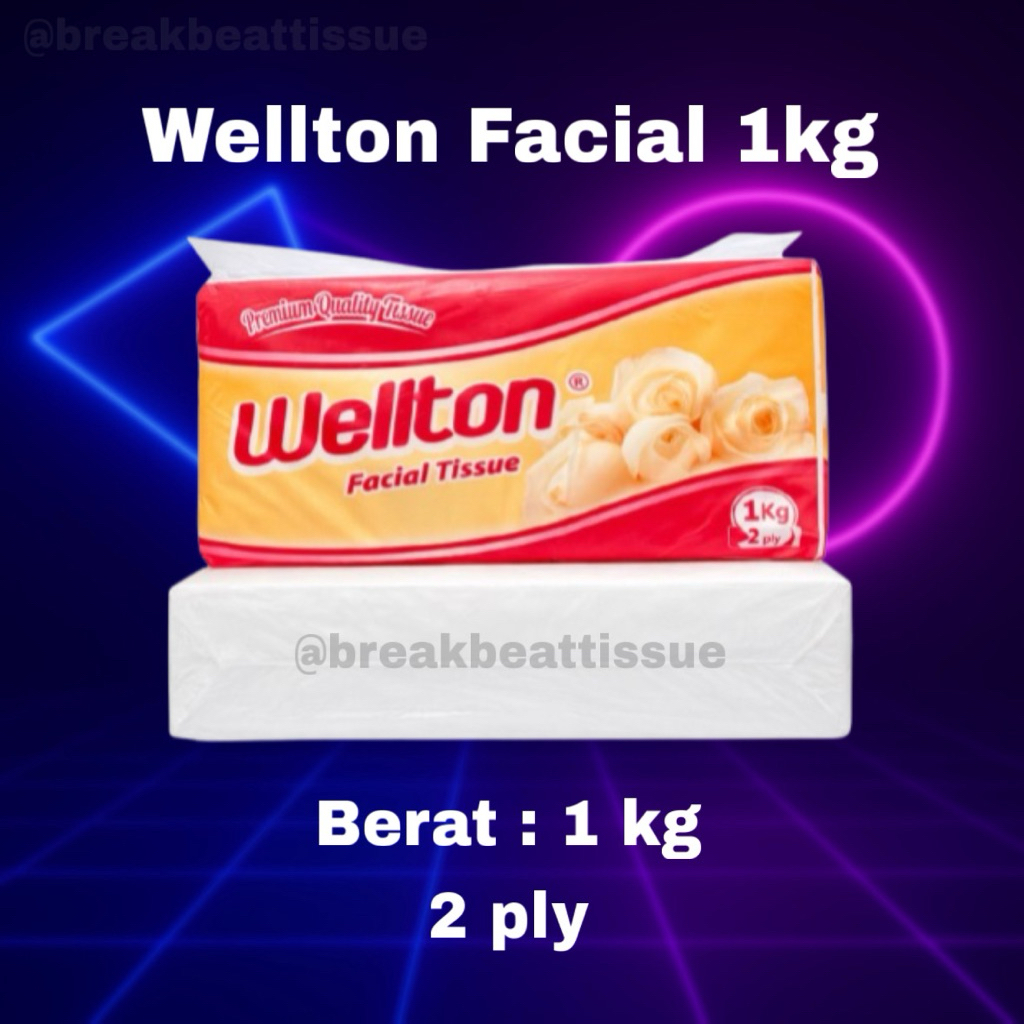 Wellton Facial Tisu 1Kg