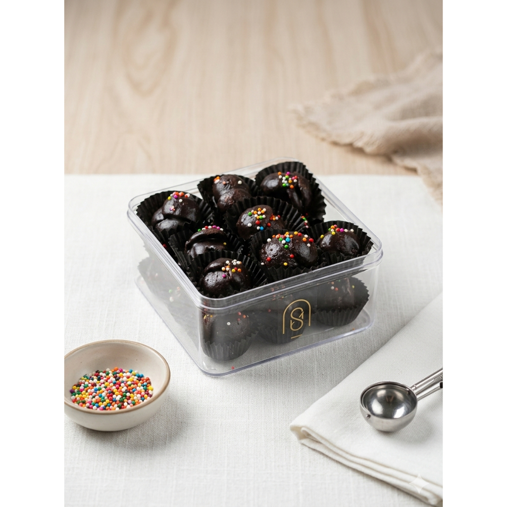 Kue Lebaran Coco Crunch Coklat 250gr isi 27 cup Cheval's Cookies bisa untuk isian Hampers