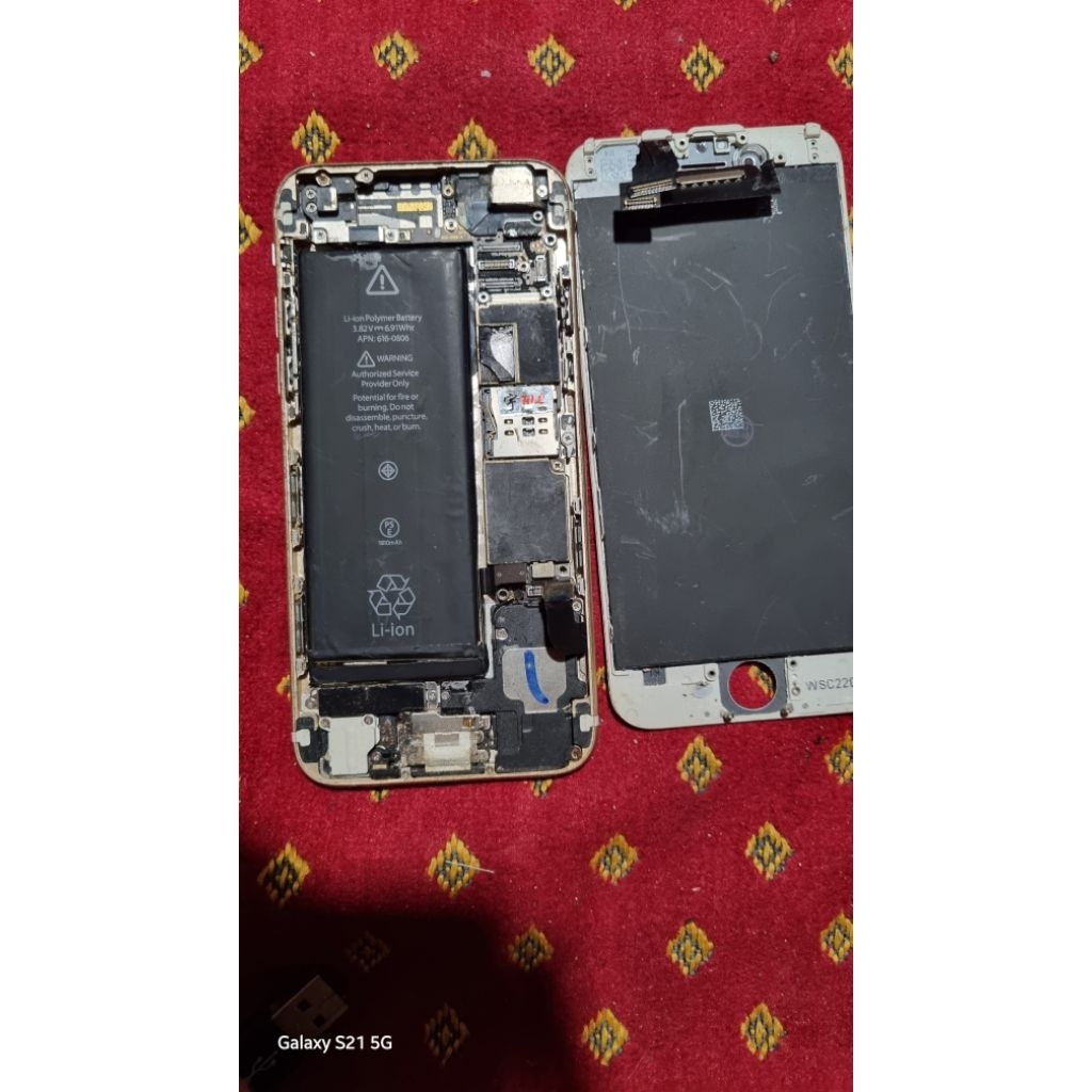 iphone 6 hidup minus lcd