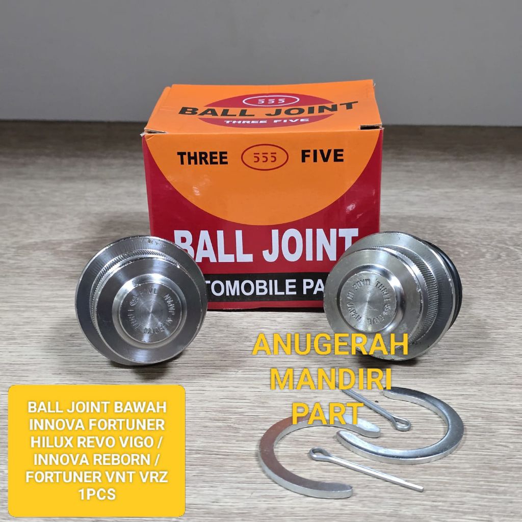 BALL JOINT BAWAH INNOVA FORTUNER HILUX / INNOVA REBORN 2PCS