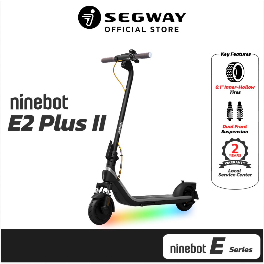 Segway Ninebot E2 Plus II Electric Scooter