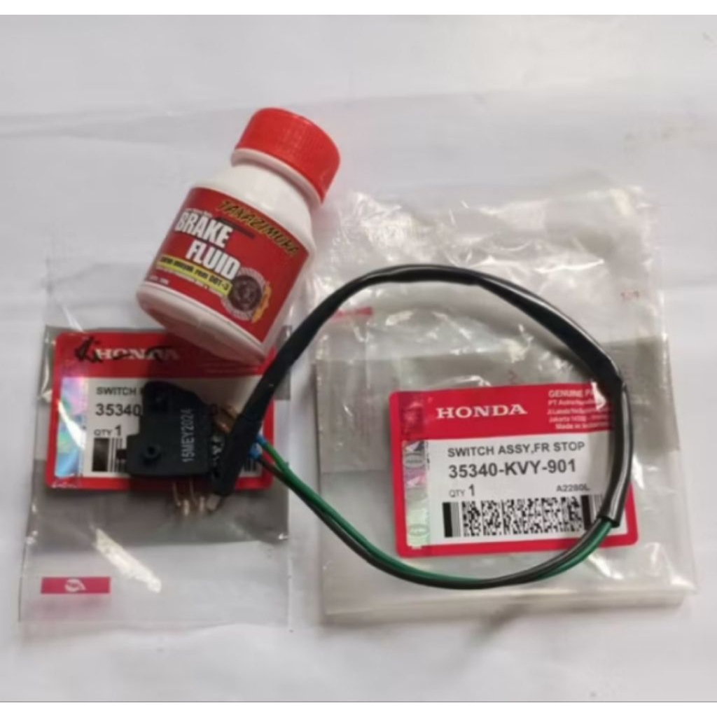 paket switch rem depan belakang Set minyak rem beat deluxe Genio beat pop beat Street Vario 125 150