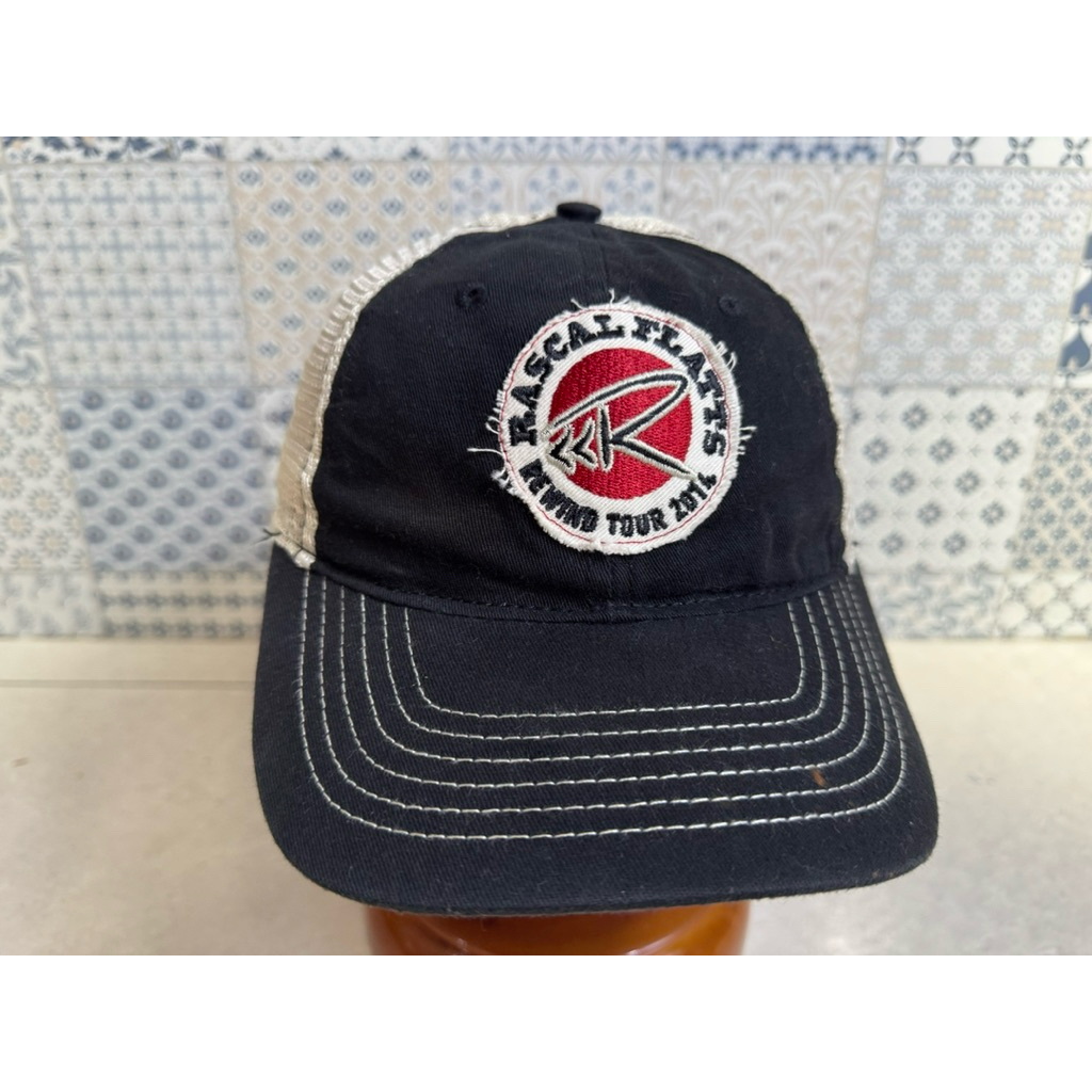 Topi Second Brand Branded Trucker Rascal Flatts By ZKaps Vintage Original