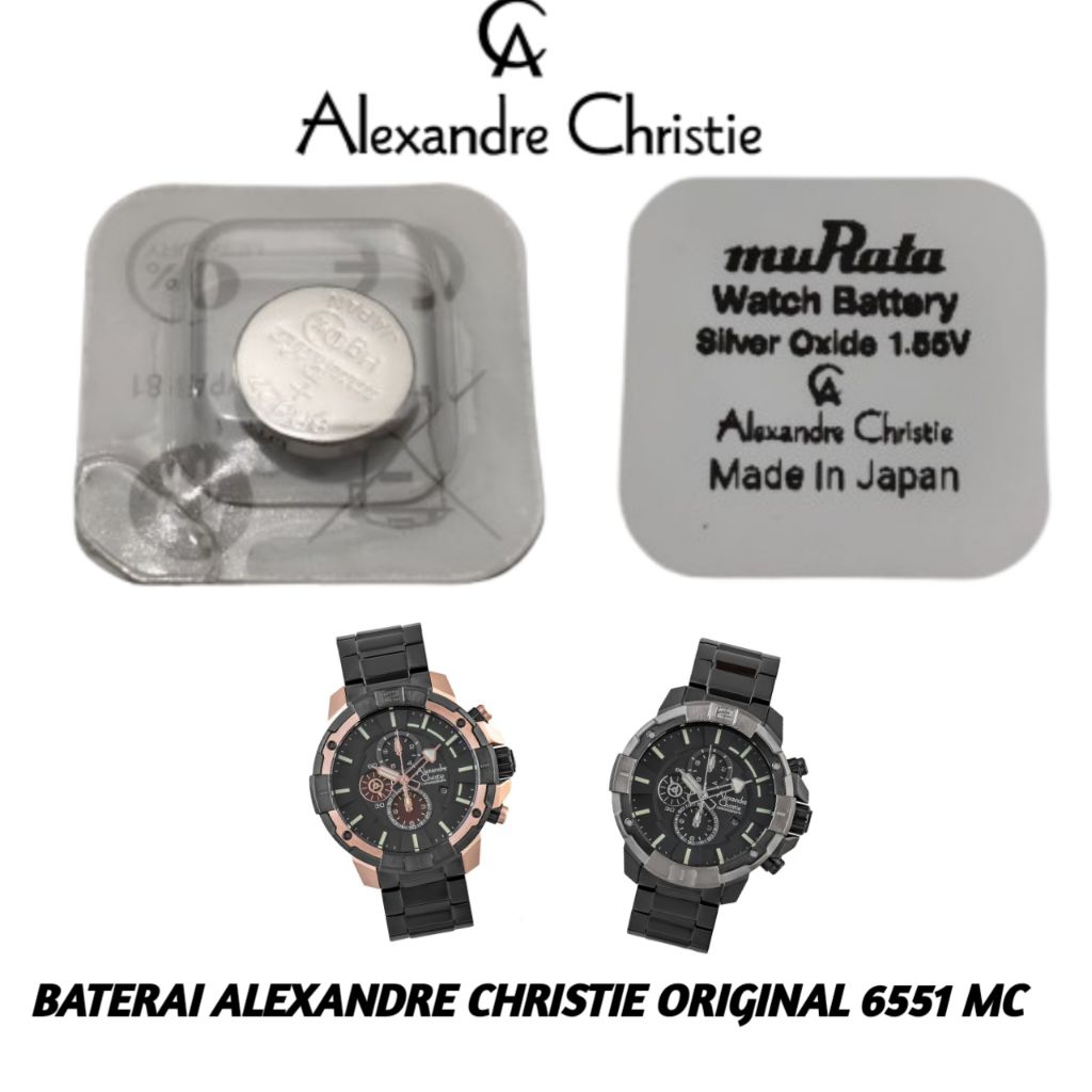 Baterai Alexandre Christie original 6551 MC