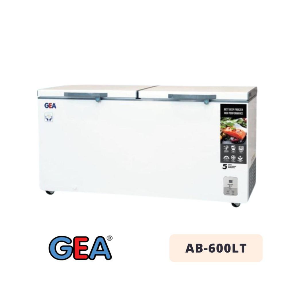 GEA FREEZER BOX 500 LITER 300 KG AB-600LT AB 600LT AB 600 LT CHEST FREEZER GARANSI RESMI BEKASI