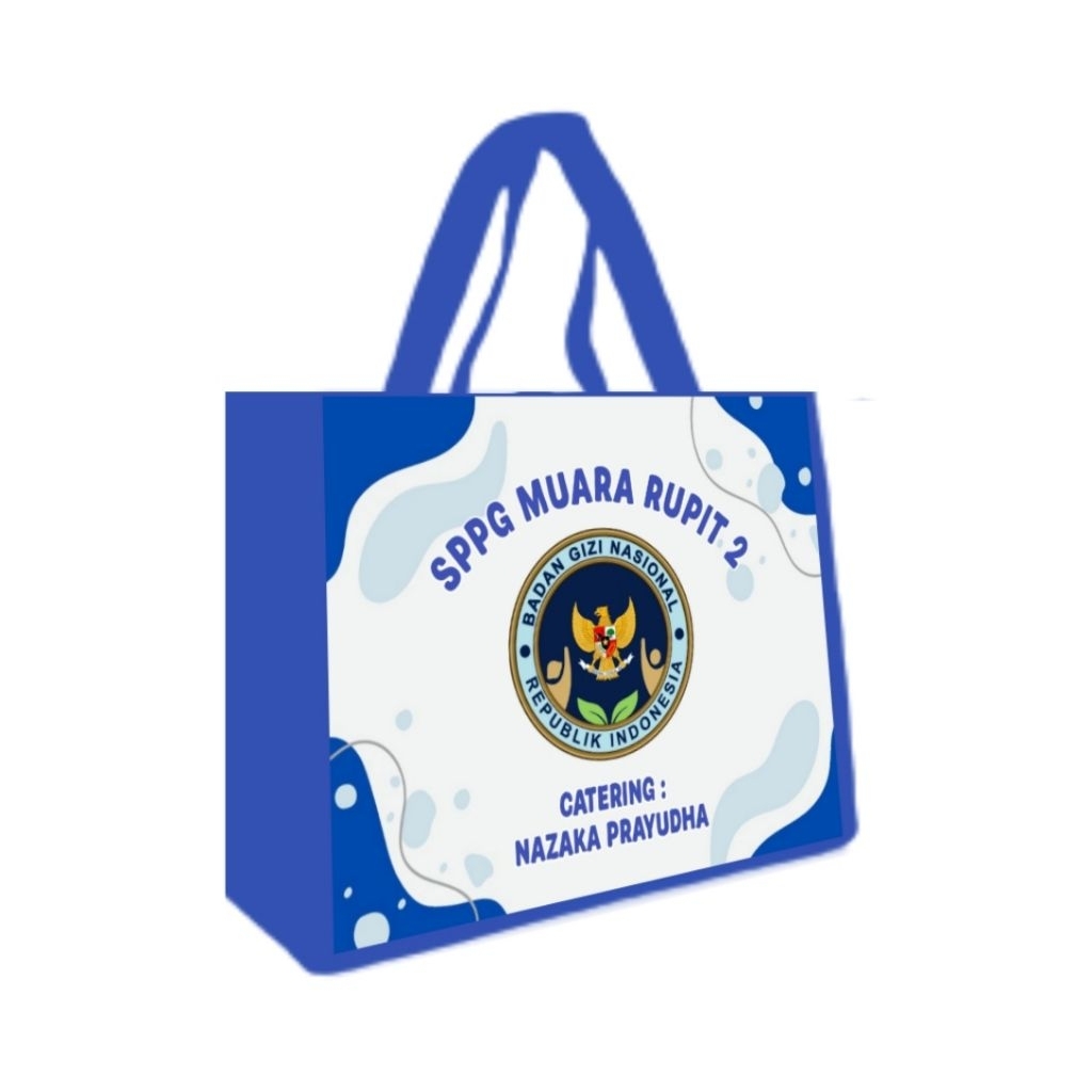 TAS HAMPERS MBG CUSTOM/TAS MBG CUSTOM TULISAN/TAS SPPG CUSTOM