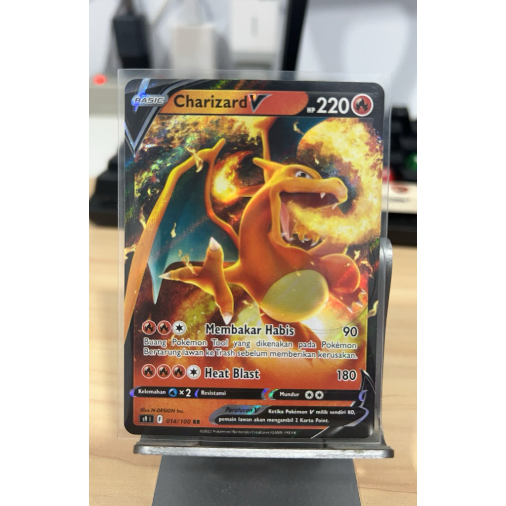 Charizard V RR 014/100 Pokemon TCG Indonesia Star Birth Charizard