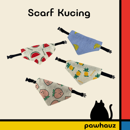 Scarf Kucing - PawHauz Cat Scarf