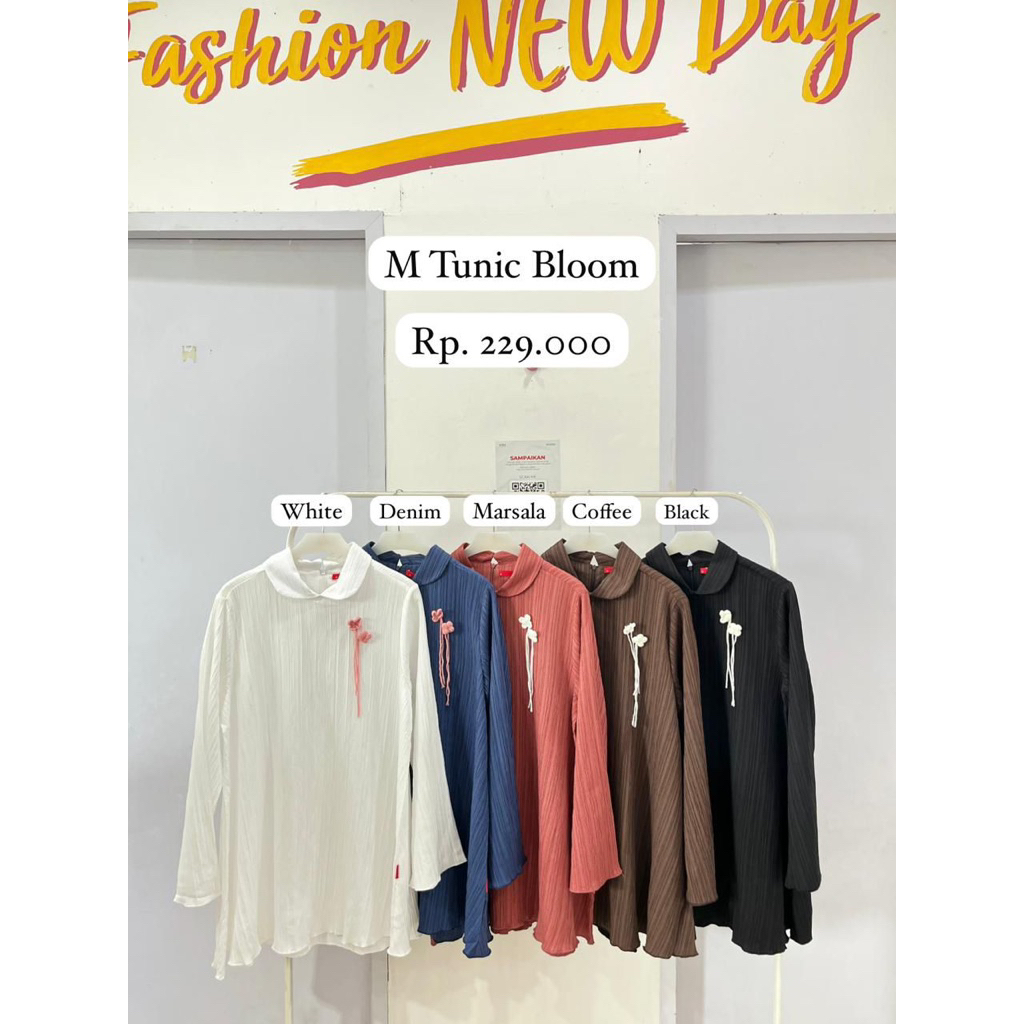 M tunic bloom dauky tunik dauky