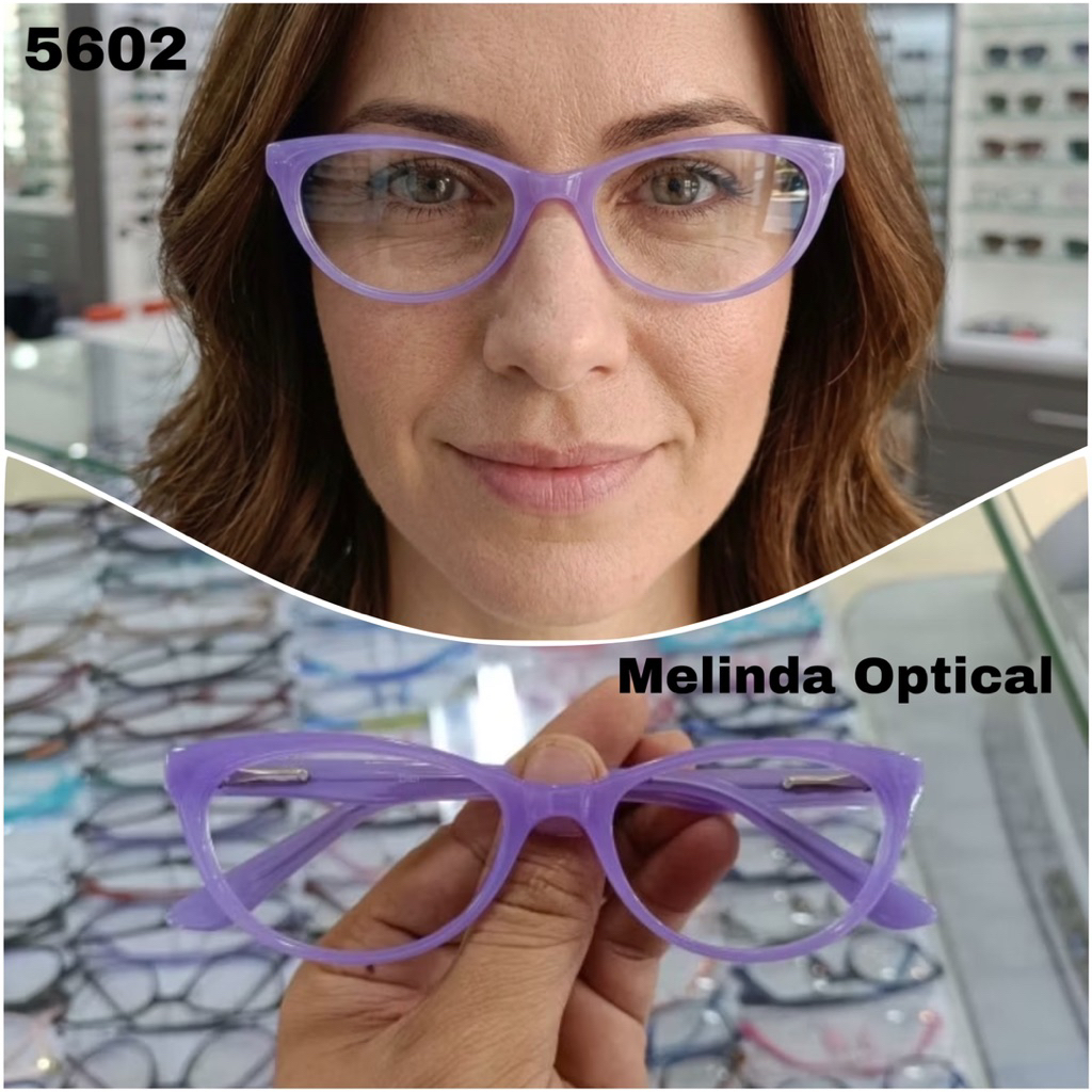 Frame Kacamata Wanita Cat Eye Kecil Bisa Buat Minus/Baca Lensa Antiradiasi Photocromic Blueray,Kacam