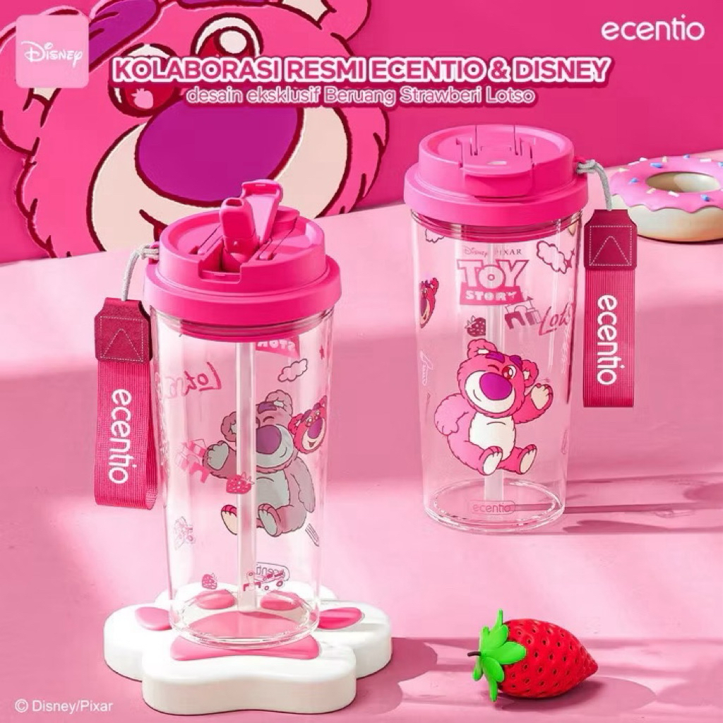Ecentio Botol Minum Disney edition / Botol Minum Anak / Botol minum