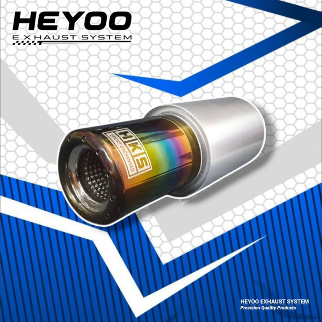 KNALPOT HKS PREMIUM SUARA BASS ADEM / BASS ULEM