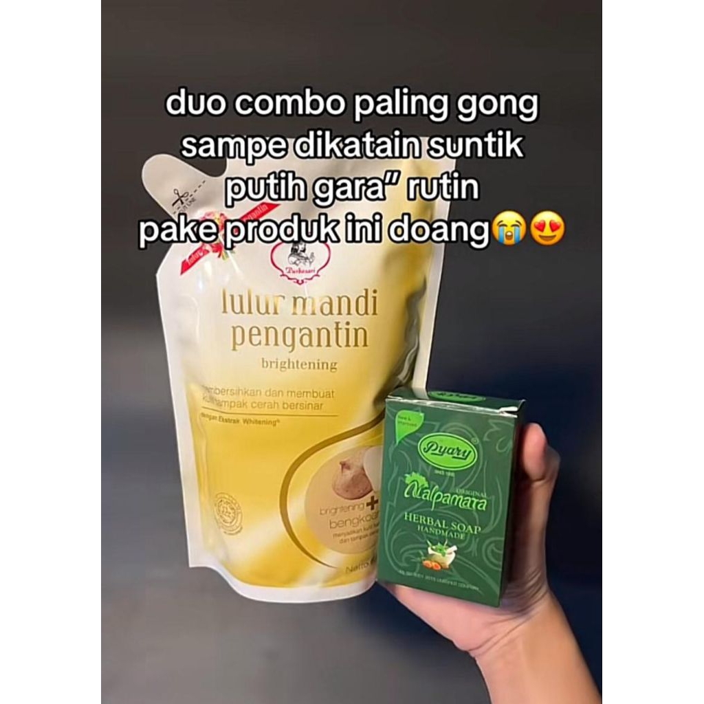 Lulur pengantin dan sabun nalpamara