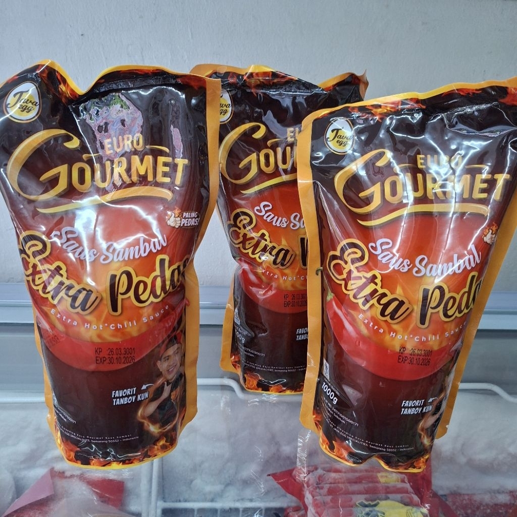 GOURMET SAUS SAMBAL EXTRA PEDAS 1KG/SAUS EXTRA PEDAS 1KG