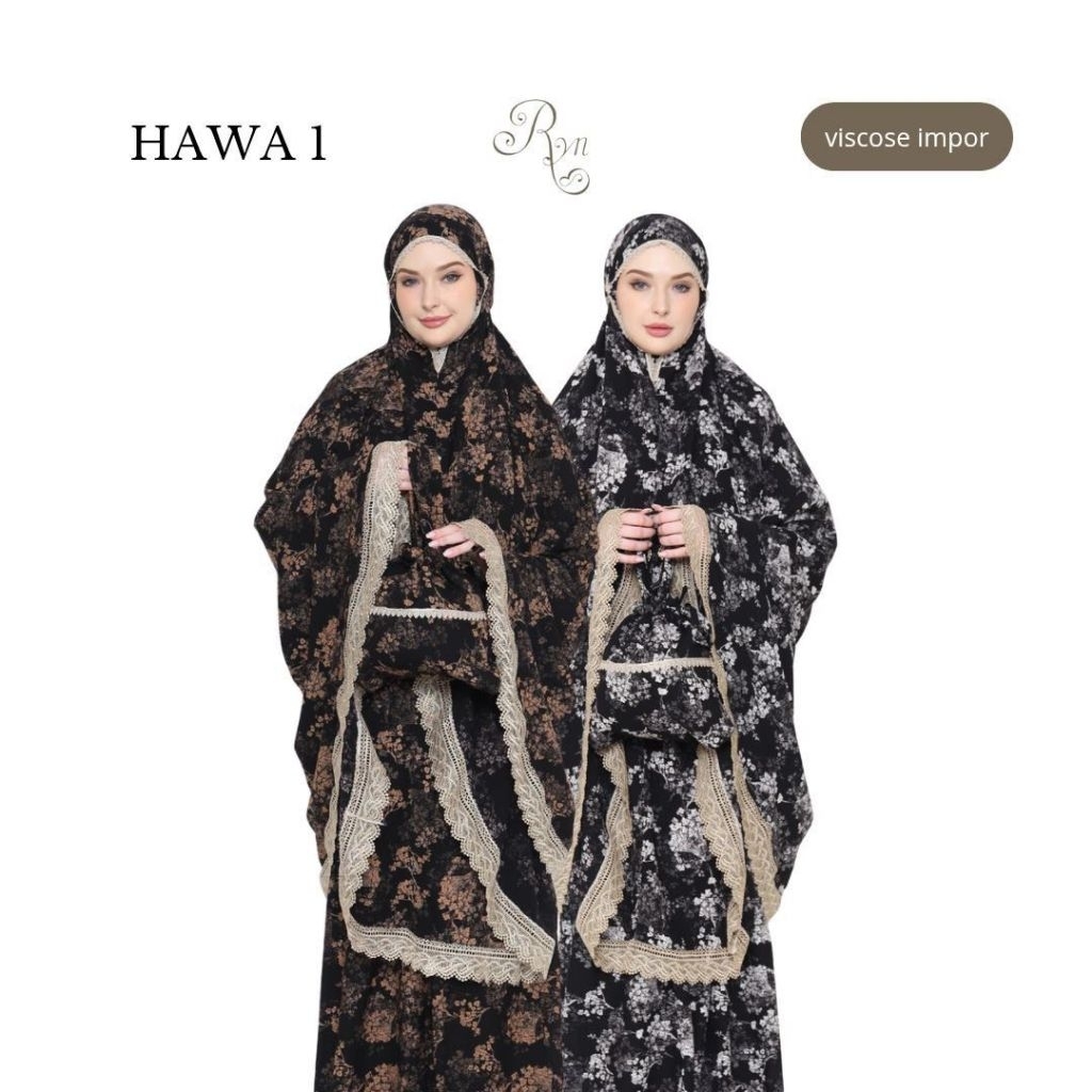 MUKENA RHAYANH HAWA RAYON VISCOSE RYN