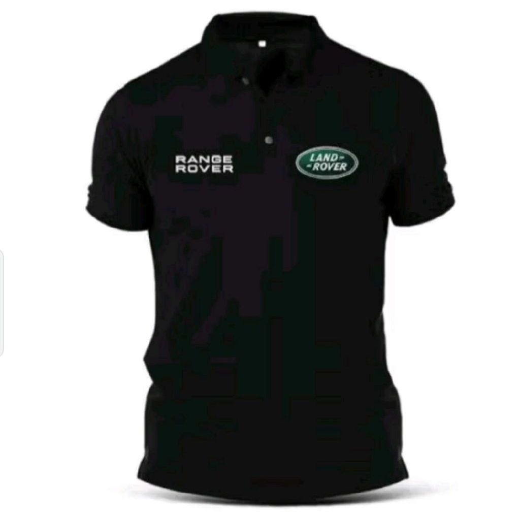 Tshirt - Polo Shirt - Kaos Polo - Kaos Kerah - Baju Kerah - Land Rover Range Rover