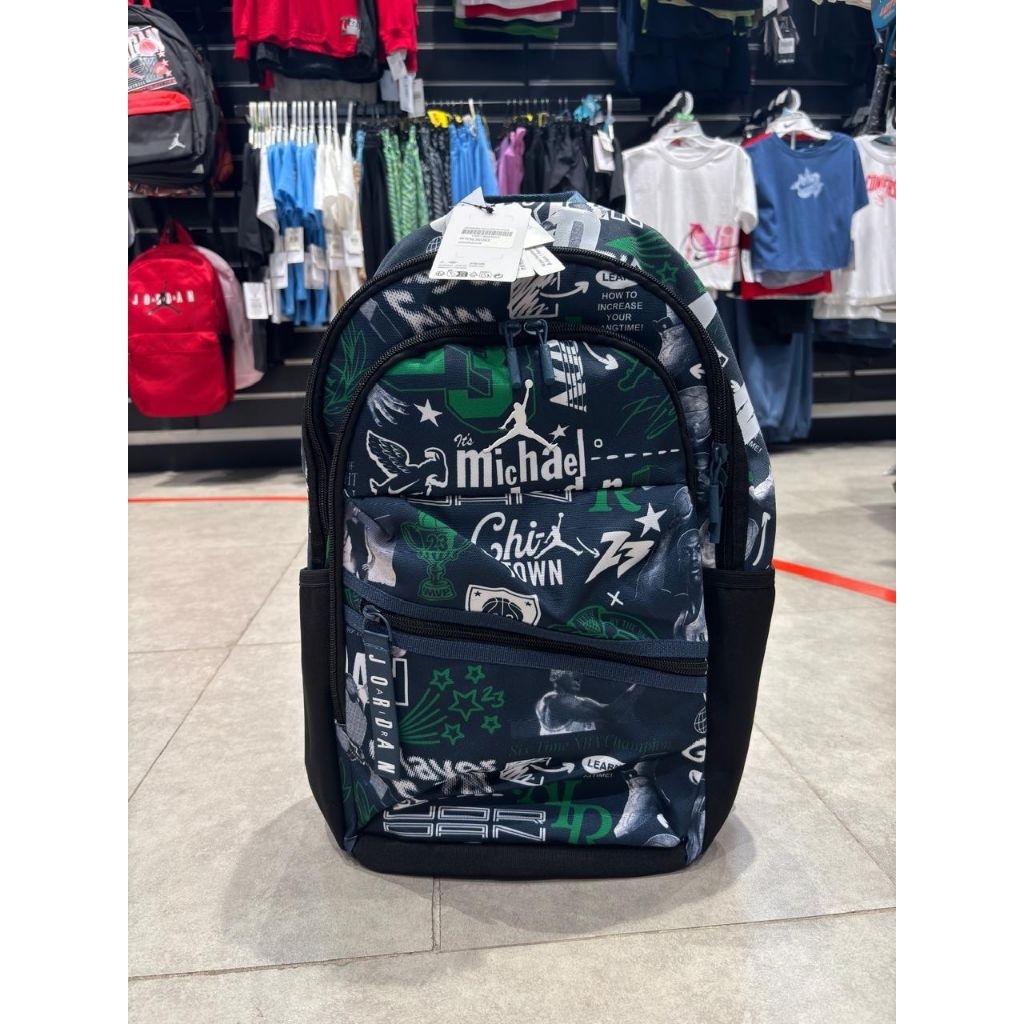 Tas Ransel Jordan Patrol Backpack Air Jordan Ori -Blue