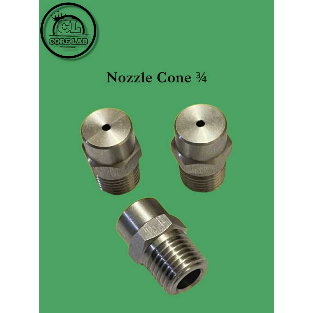 NOZZLE 3/4" CONE SPRAY NOZZLE STAINLESS SS304 3/4"