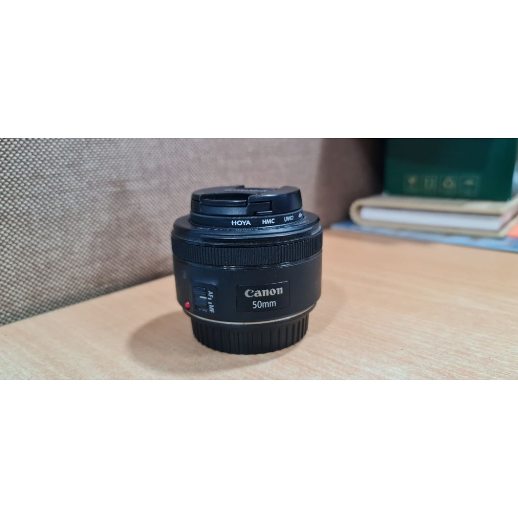 Lensa fix canon f1.8 STM murah (second)