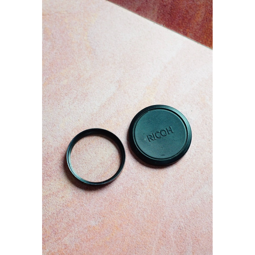 Filter & Lens Cap Ricoh 46mm Untuk Ricoh 500GX GX1 dll