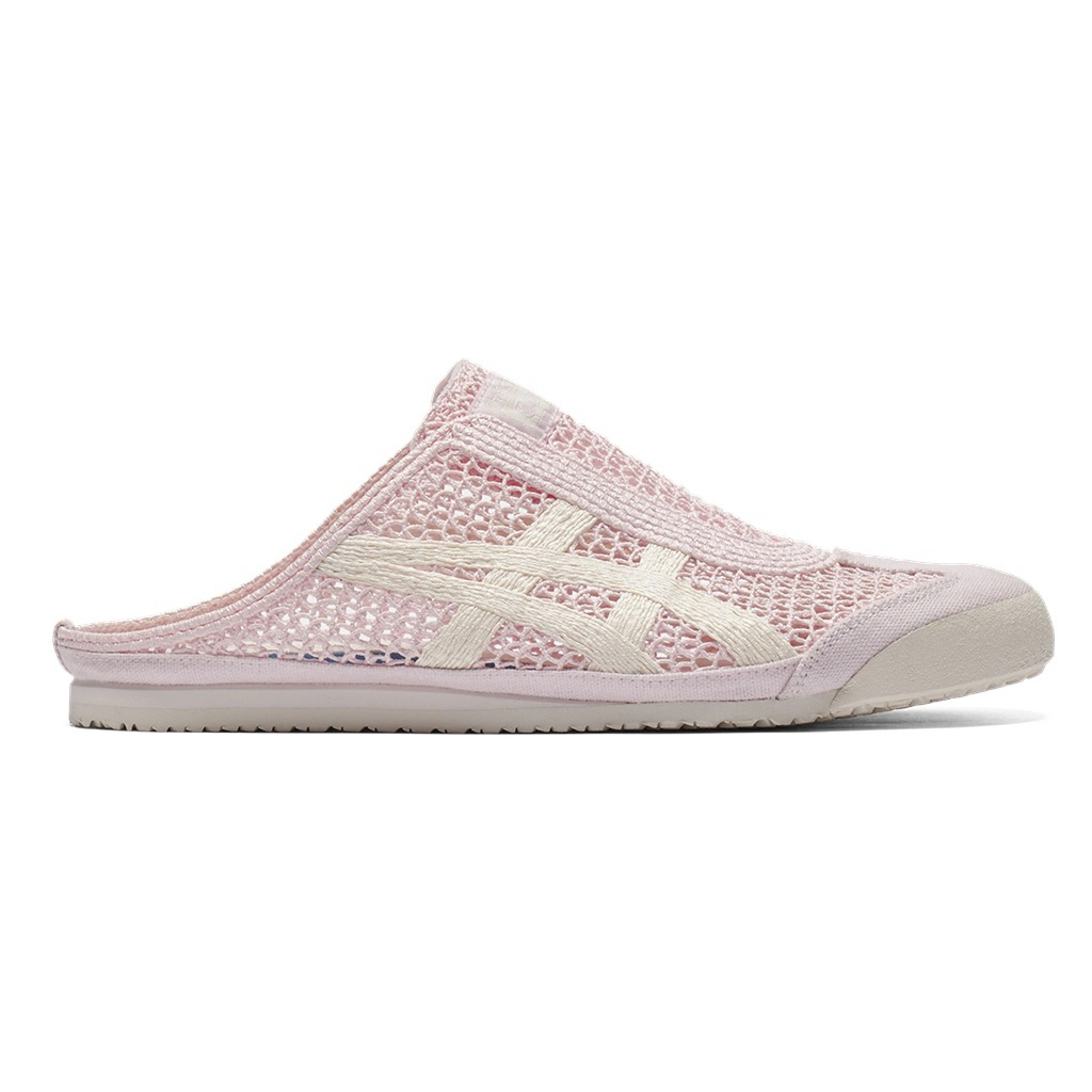 Sepatu Onitsuka Tiger Mexico66 Slip On Sabot Pink White