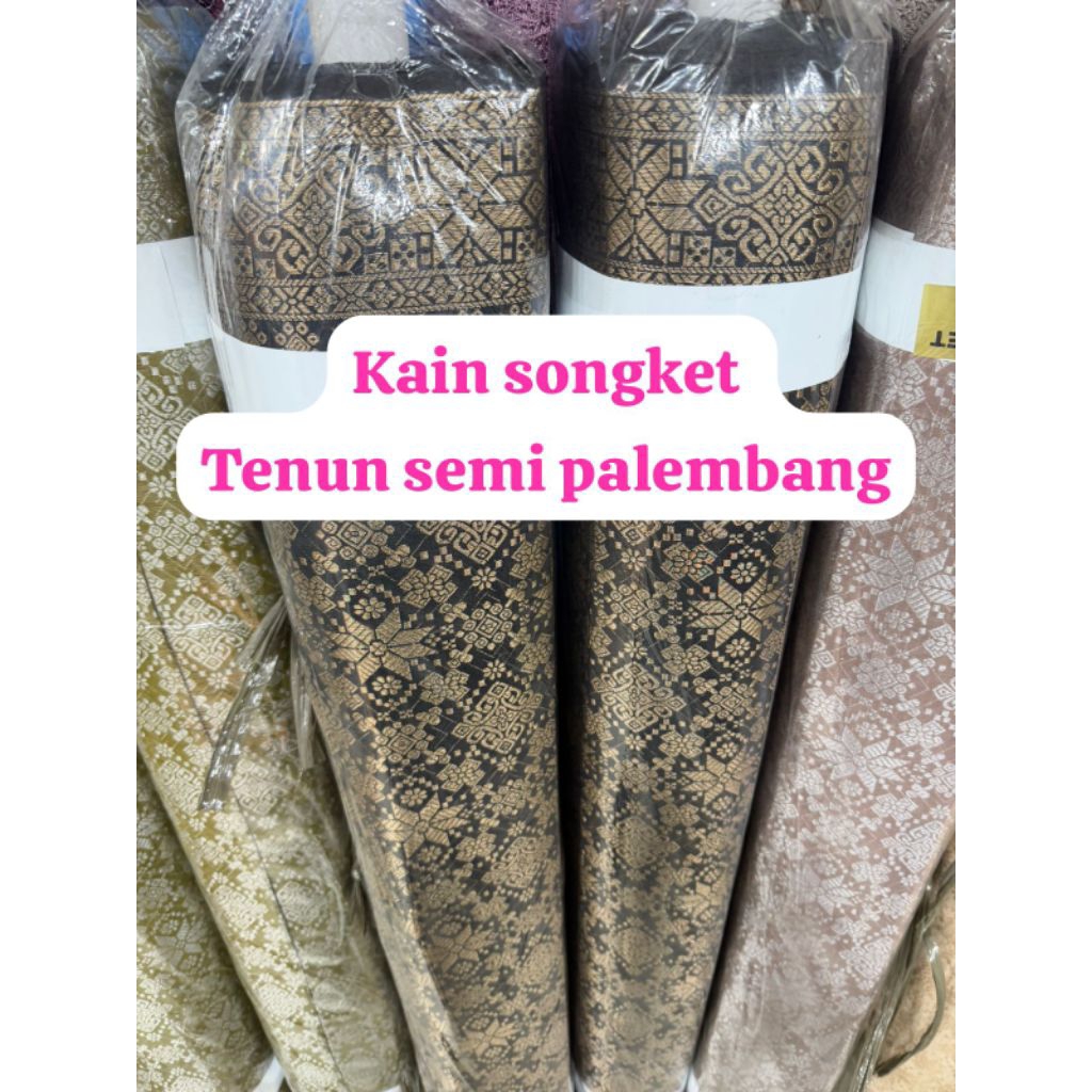 KAIN SONGKET BAKAL ROK SONGKET MELAYU HANTARAN PALEMBANG BAHAN SONGKET PAKET BRIDESMAID