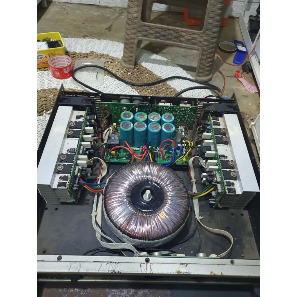 Power yamaha XP 5000 bekas service saklar aja