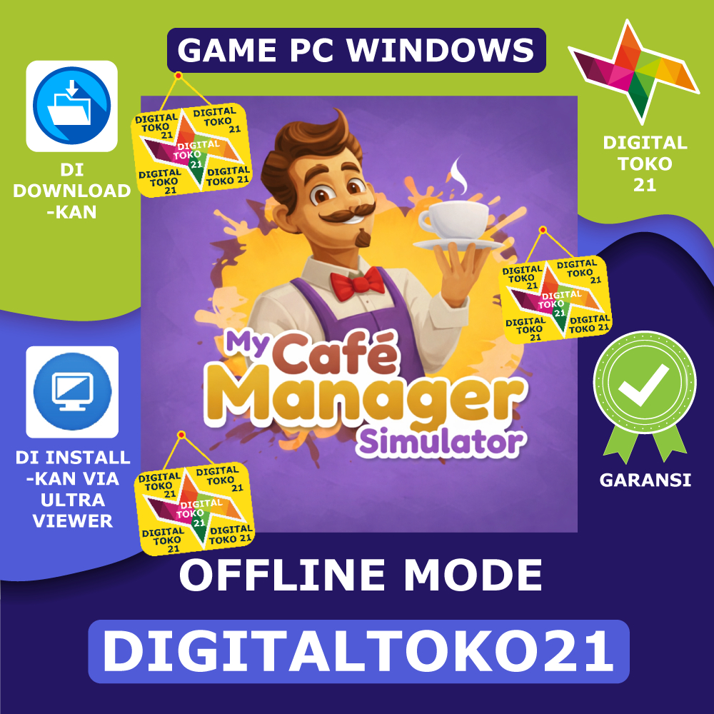 [Diinstallkan] My Cafe Manager Simulator Full Version Game Windows Full Tested PC Komputer Laptop
