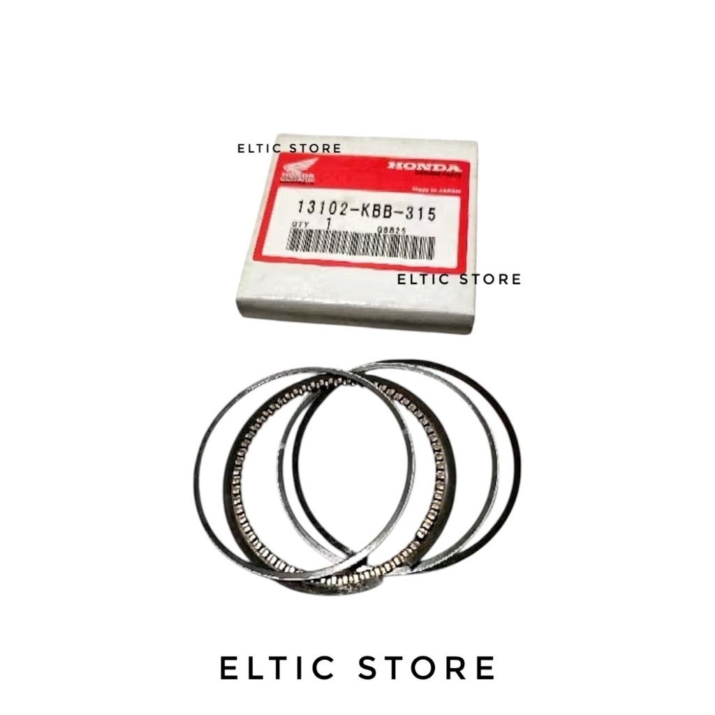 Ring Piston Os 0.50 Honda Tiger 2000/Tiger Revo Original AHM Made In Japan