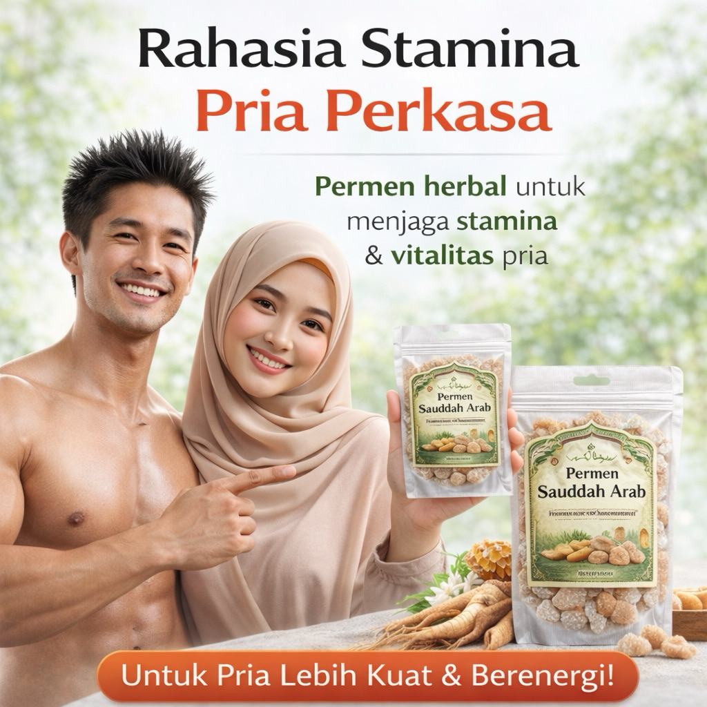 Permen Sauddah Arab | Permen Stamina | Permen Vitalitas | Ekstrak Habbatussauda Asli
