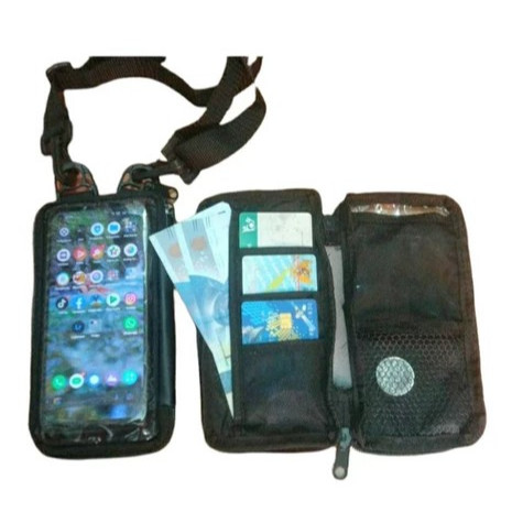 TAS HP TOUCHSCREEN PREMIUM PRIA WANITA DOMPET UANG HP TAS SELEMPANG HP ELEGANT TAS HANDPHONE CARD HO