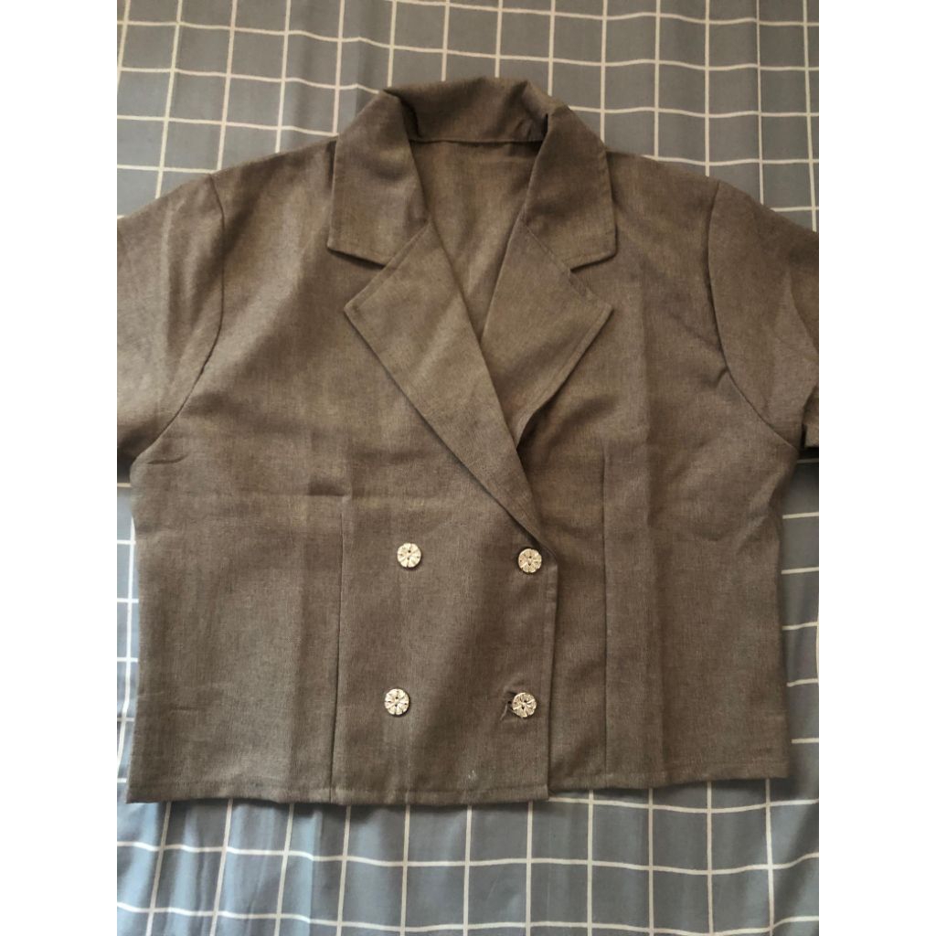 Preloved-Blazer Crop