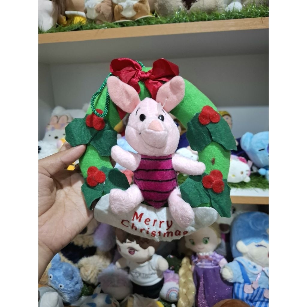 Boneka Karakter Piglet / Gantungan Piglet Original