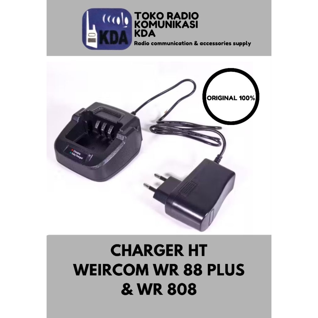 CHARGER HT WEIRCOM WR 88 PLUS | WR 808 | WR 88 PLUS SPORT RADIO | ORIGINAL |