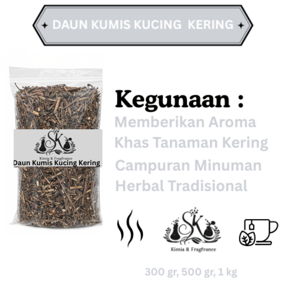 Daun Kumis Kucing Kering / Kumis Kucing Kering