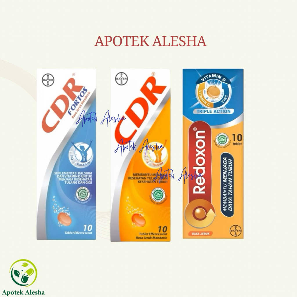 CDR | CDR FORTOS | REDOXON 10 TABLET EFFERRVESCENT