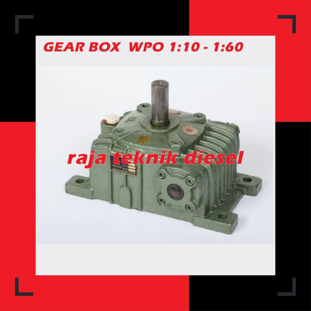 AMW SPEED REDUCER GEAR BOX WPO 135 Ratio 10 - 60 GEARBOX