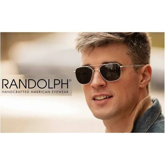 Kacamata Original Sunglasses Randolph Engineering Predator Pilot Silver