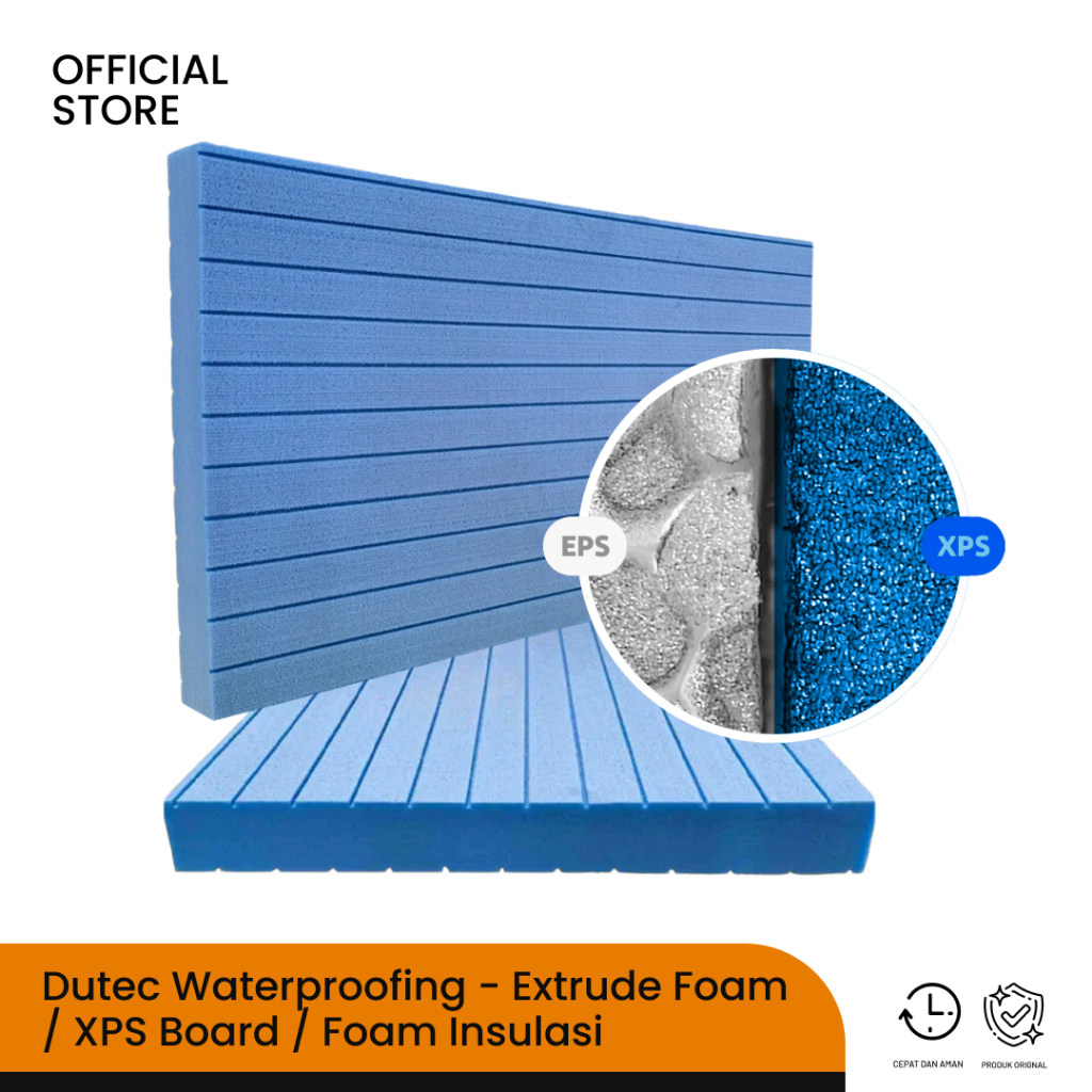 DUTEC | Extrude Foam Polystrene Board | Board Peredam Panas |  XPS Board / Foam Insulasi