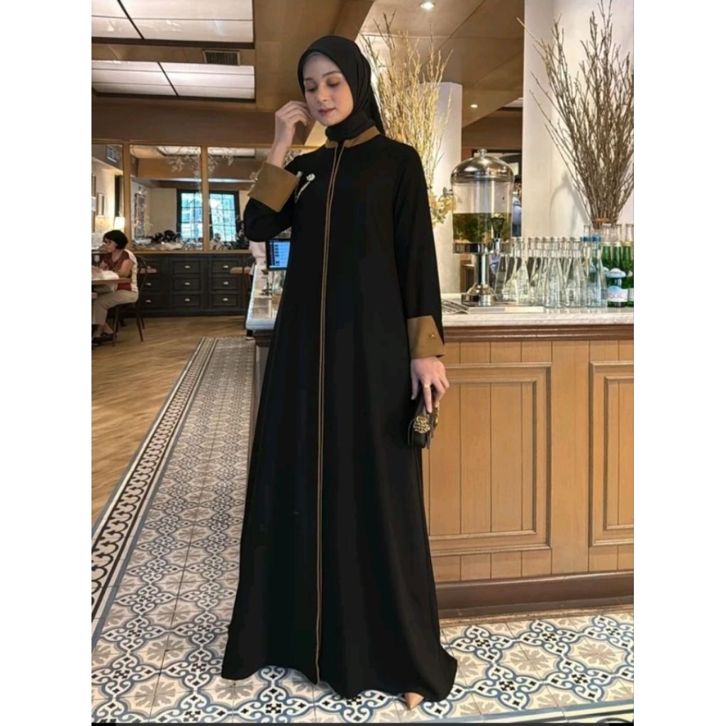 AISHA ABAYA BY JAVINA OFFICIAL/GAMIS MEWAH SIMPEL ELEGAN/ABAYA ORIGINAL/GAMIS ORIGINAL/JAVINA KALEEL