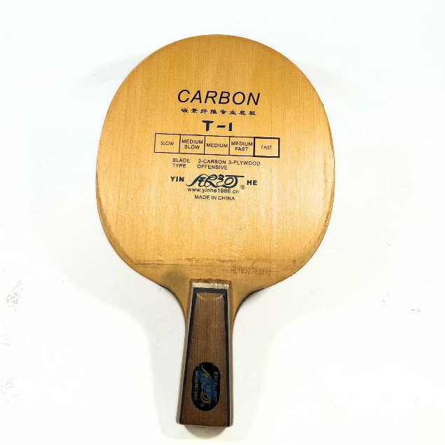 Yinhe T1s - Blade Kayu Pingpong Tenis Meja Bat Bet T-1s T1-s Bekas Second
