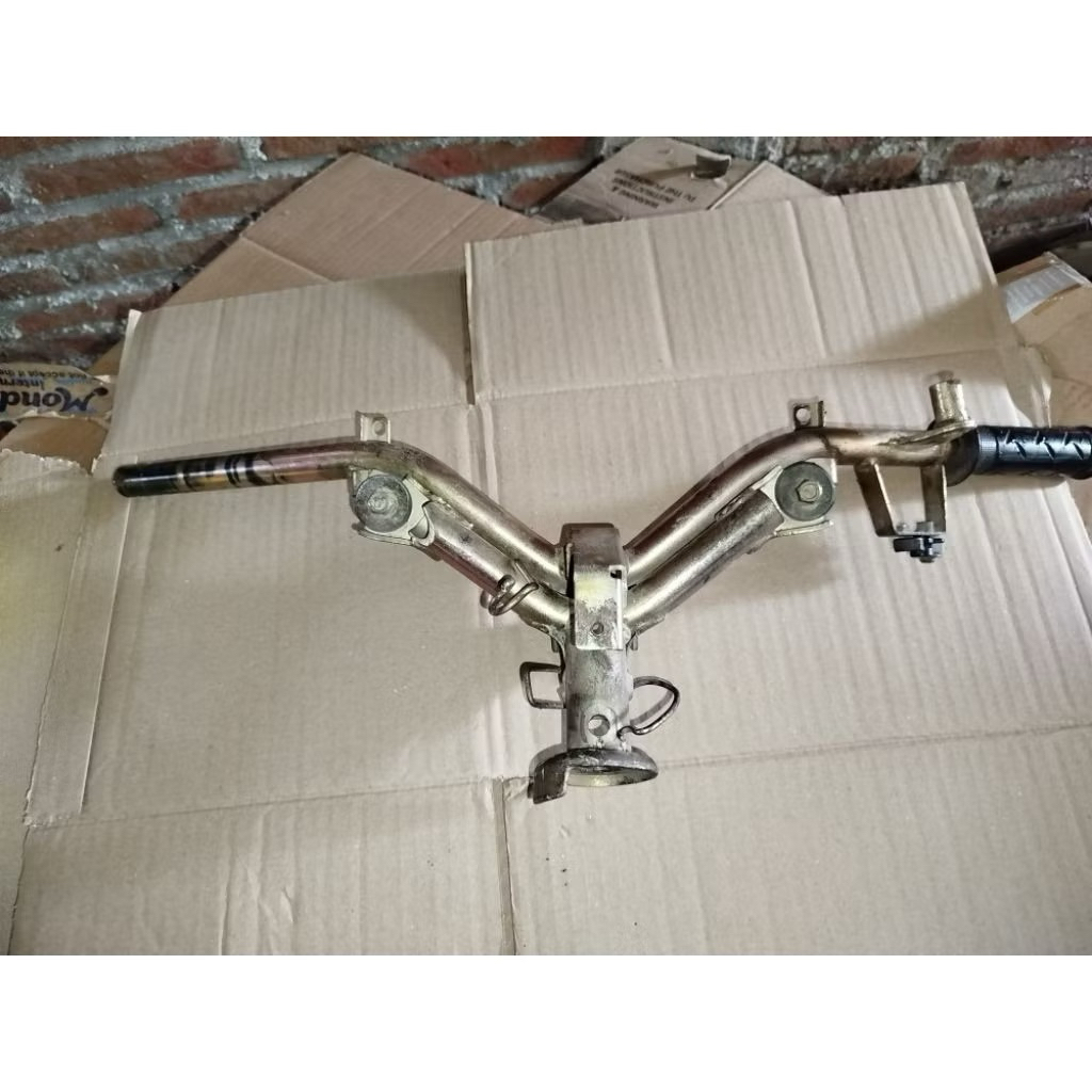 STANG STIR MOTOR HONDA KARISMA SUPRA X 125 ORI COPOTAN