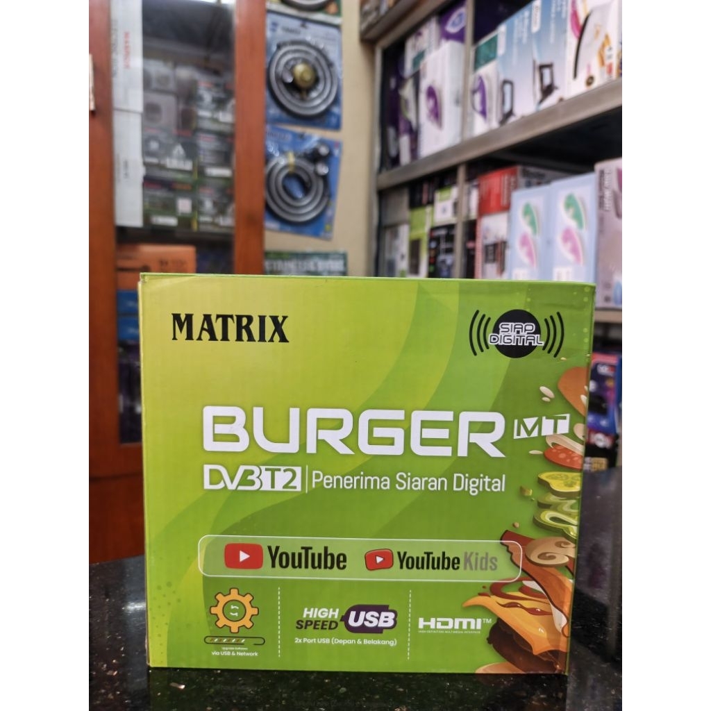 Set Top Box Matrix Burger
